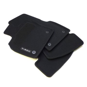 VW Textilfußmatten Optimat T-Roc 2GA061445 WGK Stoffmatten 4 tlg. Satz Fußmatten