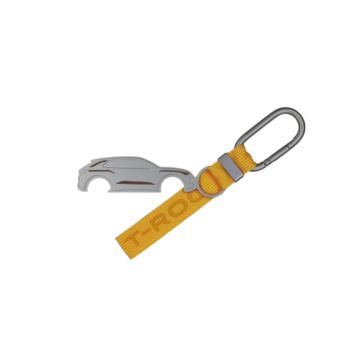 VW T-Roc Schlüsselanhänger gelb