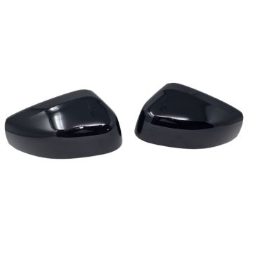 VW Caddy Spiegelkappen rechts und links 2K7857527B 041 2K7857528B 041 Kappen Spiegel Schwarz Hochglanz