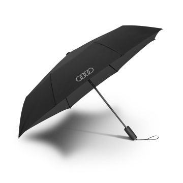 Audi Taschenschirm schwarz 