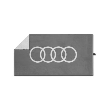 Audi Handtuch hellgrau 50x100cm Badetuch 3132501300