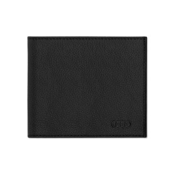 Audi Geldbörse Leder Herren schwarz Börse Geldbeutel Portemonnaie 3152100900