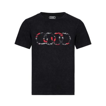 Audi Shirt Jungen Kinder dunkelgrau T-Shirt grau Boy Gr. 98 104 110 116 122 128 134 140 146 152 158 164 3202200104 3202200105 3202200106 3202200107 3202200108 3202200109 