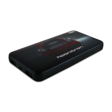 Original Audi Sport Powerbank hoonitron schwarz 3292200900 10000mAh LED Akku Power Bank