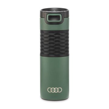 Audi Isolierbecher Edelstahl grün Thermobecher Becher Kaffeebecher 3292500110