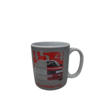 Audi quattro 45.4 Tasse grau Kaffeebecher Becher 3292500700