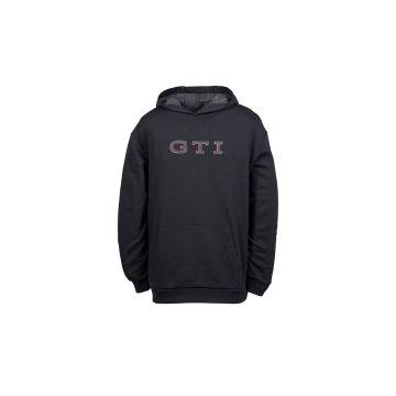 VW GTI Unisex Kapuzen Sweatshirt Schwarz Pullover Hoodie Gr. S -XXL 3A9084130A-E