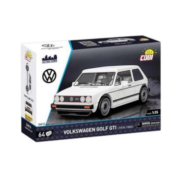 VW Golf 1 GTI Bausatz 1:35 Lizenzartikel von Cobi Weiß 3B1099320D 084