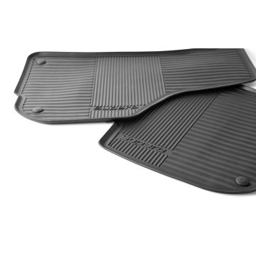 Gummifußmatten 4er Set Skoda Superb II Fußmatten Allwettermatten 3T1061550