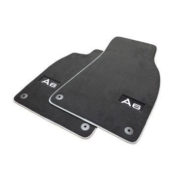 Audi Original Premium Textilfussmatten Velours Stoff Fussmatten vorn A6 4F 4F1061275P MNO