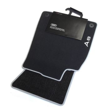 Audi A6 Textilfußmatten Premium 4 tlg. 4G1061270 MNO Velours Stoffmatten vorn hinten