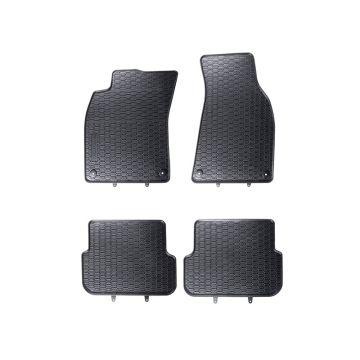 Gummifussmatten Satz Audi A6 A7 4G vorn hinten Gummimatten Gummi Fußmatten Matten