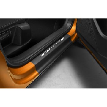 Seat Ateca Einstiegsleisten Schutzfolie Schwarz Silber Schweller Folie Schutz Zubehör