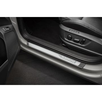 Skoda Karoq Einstiegsleisten vorn hinten 4 teilig Leisten 57A071303A