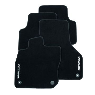 Skoda Octavia Prestige Textilfußmatten 5E4061270 Stoffmatten Velours Vorn Hinten Original Combi Veloursmatten Fußmatten Matten