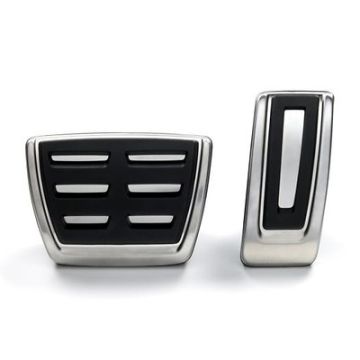 VW Pedalkappen Set DSG Kappen Pedale Set Edelstahl Anti Rutsch 5G1064205