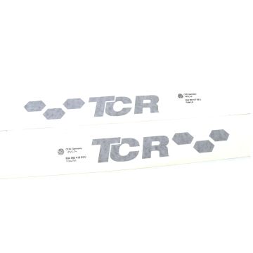 Original VW Golf 7 TCR Dekorfolie Aufkleber Schriftzug links rechts Logo Emblem 5G4853417 03C 5G4853418 