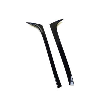 VW Original Vertikale Heckspoiler Golf 7 R Schwarz glänzend Nachrüstset Spoiler