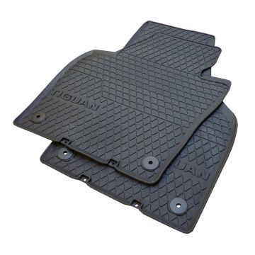 VW, Original, Gummi, Fussmatten, Tiguan, 5N, vorn hinten 5N1061500A 82V, Allwettermatten, Gummimatten, Fußmatten, Gummifußmatten, Matten