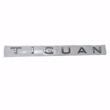 VW Tiguan Schriftzug Logo Emblem Chrom Heckklappe Hinten 5NA853687H 2ZZ
