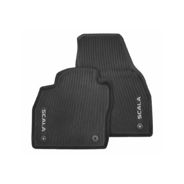 Skoda Scala Gummifußmatten Vorn Fußmatten Allwettermatten Allwetterfußmatten 657061502