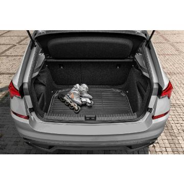 Skoda Kamiq Kofferraumwendematte Gummi / Textil Matte Kofferraum 658061163