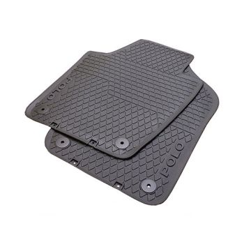 VW Original Polo 6R Gummifussmatten Satz vorn hinten Allwettermatten Fußmatten 6R1061500A 82V