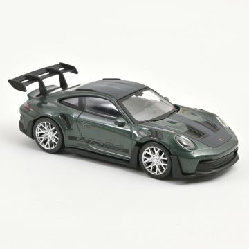 Porsche 911 GT3 RS 2022 Malachitgrün Metallic / Schwarz Jet-Car 1:43 750069