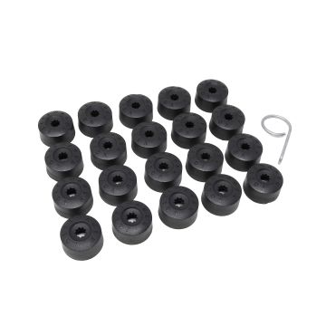 Radschraubenkappen für Radsicherungsschrauben Set inkl. Abziehhaken