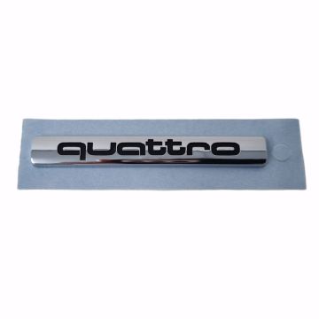 Audi Quattro Schriftzug Heckklappe Emblem Hinten Selbstklebend 8H0853737 2ZZ