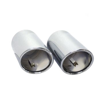 Audi Original Sport Endrohrblenden A3 8V 8V0071761 Auspuff Blenden 65mm Chrom