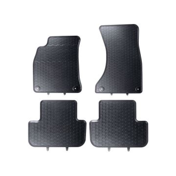 Audi Gummifussmatten Satz A4 8K vorn hinten Gummimatten Gummi Fußmatten Matten