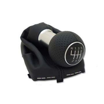 Audi Original A3 8L S line Leder Schaltknauf 6 Gang Manschette
