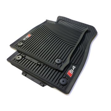 Audi Original S4 Allwetterfußmatten vorn 8W1061221A 041 Gummimatten Fussmatten