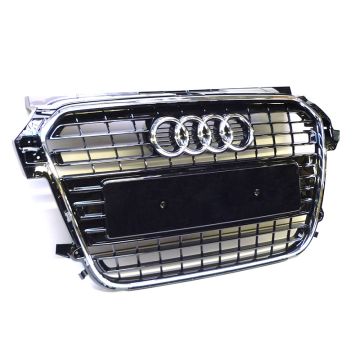 Audi Original A1 Kühlergrill 8X0853651 T94 schwarz glänzend Klavier Grill