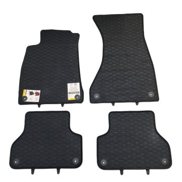 Audi A4 Gummifußmatten Allwettermatten Fußmatten Schwarz 4 tlg. Matten 903/4C