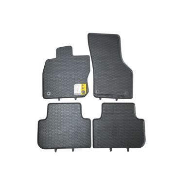 Gummimatten Fussmatten kompatibel mit VW Golf 8 ETSI Kombi Skoda Octavia E-Tec Seat Leon ETSI 921/4C 921