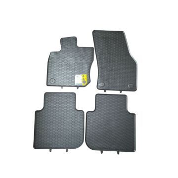 Gummimatten 4 tlg. Fussmatten Allwetter Matten kompatibel mit Skoda Kodiaq 924/4C 924