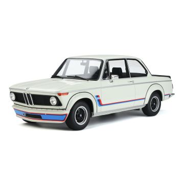 BMW 2002 Turbo E20 1:12 Modellauto Miniatur 1/12 Chamonix Weiß White 1974 G077