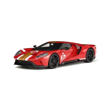 Ford GT Alan Mann Heritage Edition 1:18 Modellauto Miniatur 1/18 Red Rot GT883 GT Spirit