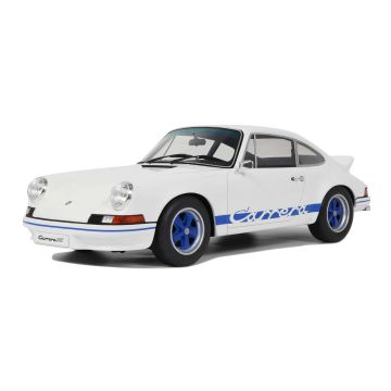 Porsche 911 2.7 RS 1:12 Modellauto Miniatur 1/12 Weiß Blau White Blue GT921