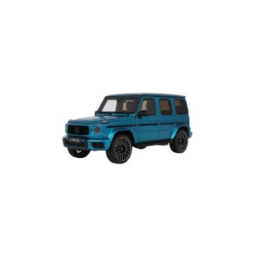 Mercedes Benz G63 AMG Hyper Blue Mango 2024 1:18 Modellauto GT Spirit GT925