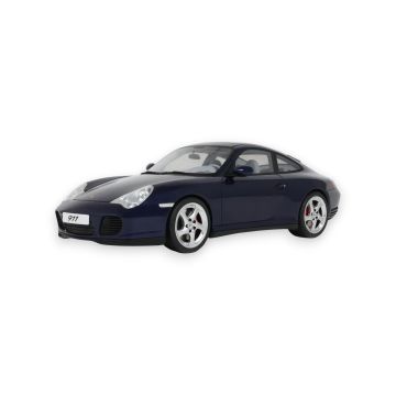 Porsche 911 Carrera 4S Dark Blue 2002 1:18 Modellauto GT Spirit GT938