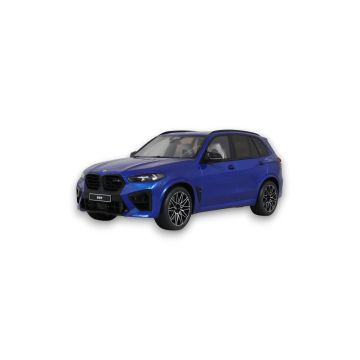 BMW X5 M Competition Marina Bay Blue Metallic 2023 1:18 