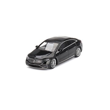 Mercedes Benz EQS 580 4Matic 1:64 Modellauto Miniatur 1/64 Schwarz Black MGT00694-L MGT00694
