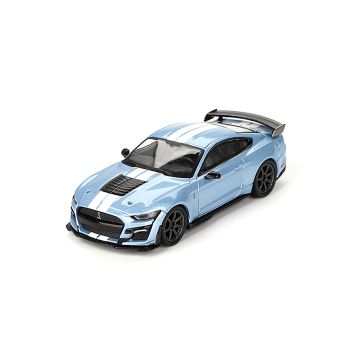 Ford Mustang Shelby GT500 Heritage Edition 1:64 Modellauto Miniatur 1/64 Brittany Blue Blau MGT00758 MGT00758-L