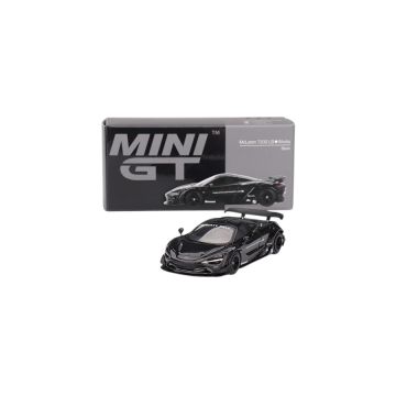 MCLAREN 720S Black 2023 1:64 Modellauto Mini GT MGT00777-L