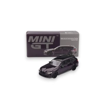 BMW M3 M Performance Touring Daytona Violet 2024 Mini GT Modellauto MGT00896-L 1:64 Plan B