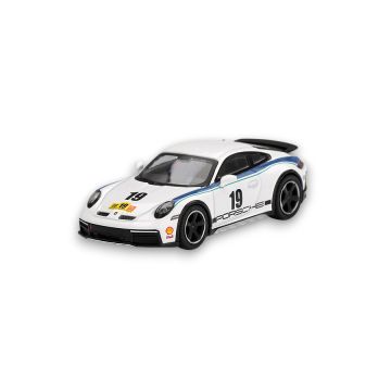 Porsche 911 Dakar Rally Design Package 74 2024 1:64 Modellauto Mini GT MGT01009