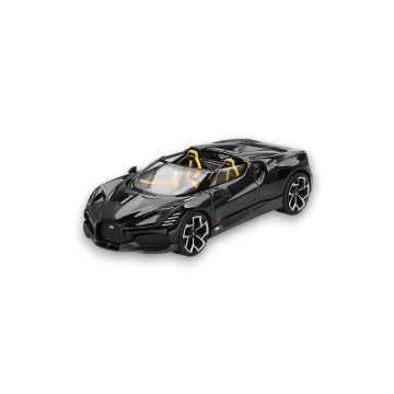 Bugatti W16 Mistral Black 2024 1:64 
